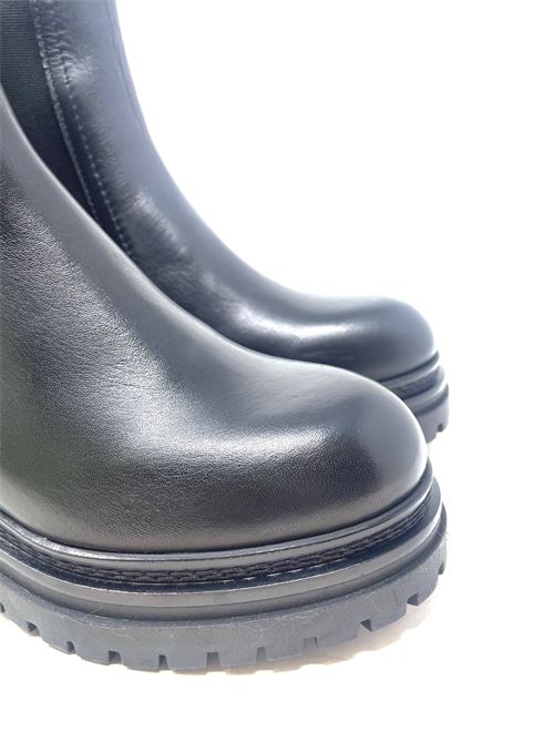 Chelsea Boots für Damen aus Leder IL LACCIO | GIOVY08VITELLONERO